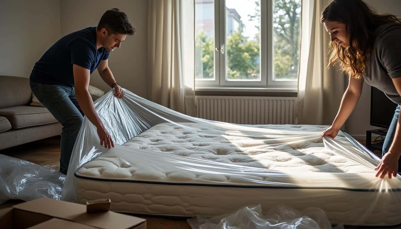 Quelles erreurs éviter lors de l'emballage du matelas pendant le déménagement ?