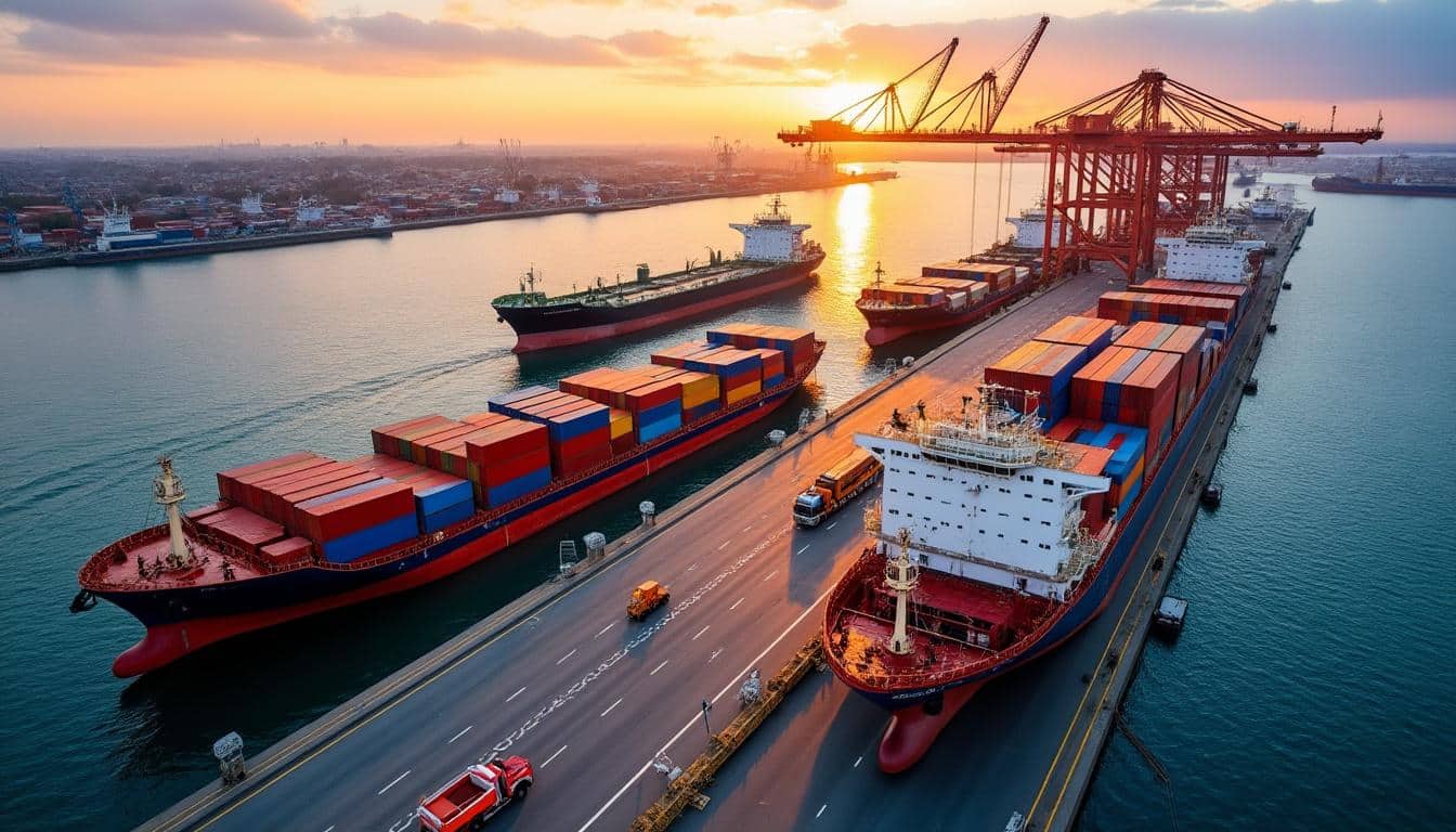 Illustration: Les différents types de navires dédiés au transport de marchandises