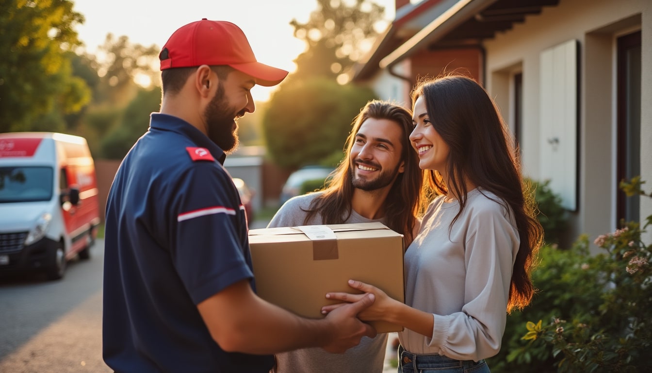 Illustration: Comment La Poste s’engage pour le suivi du courrier lors d’un déménagement
