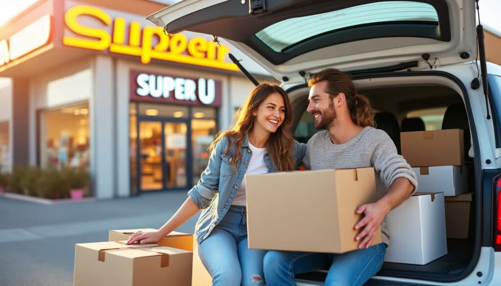 Location du fourgon chez Super U : guide complet et tarifs 2026