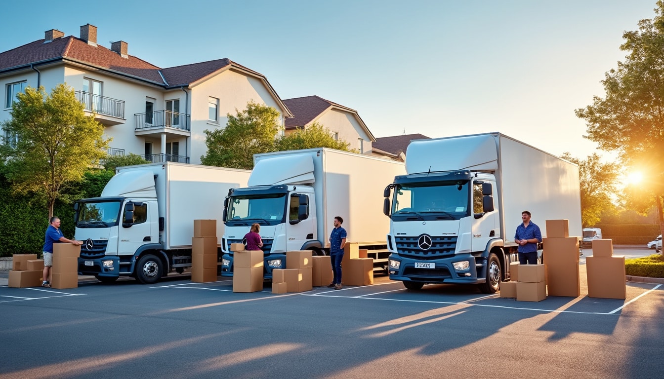 Illustration: Comprendre les différentes tailles et volumes des camions pour un déménagement