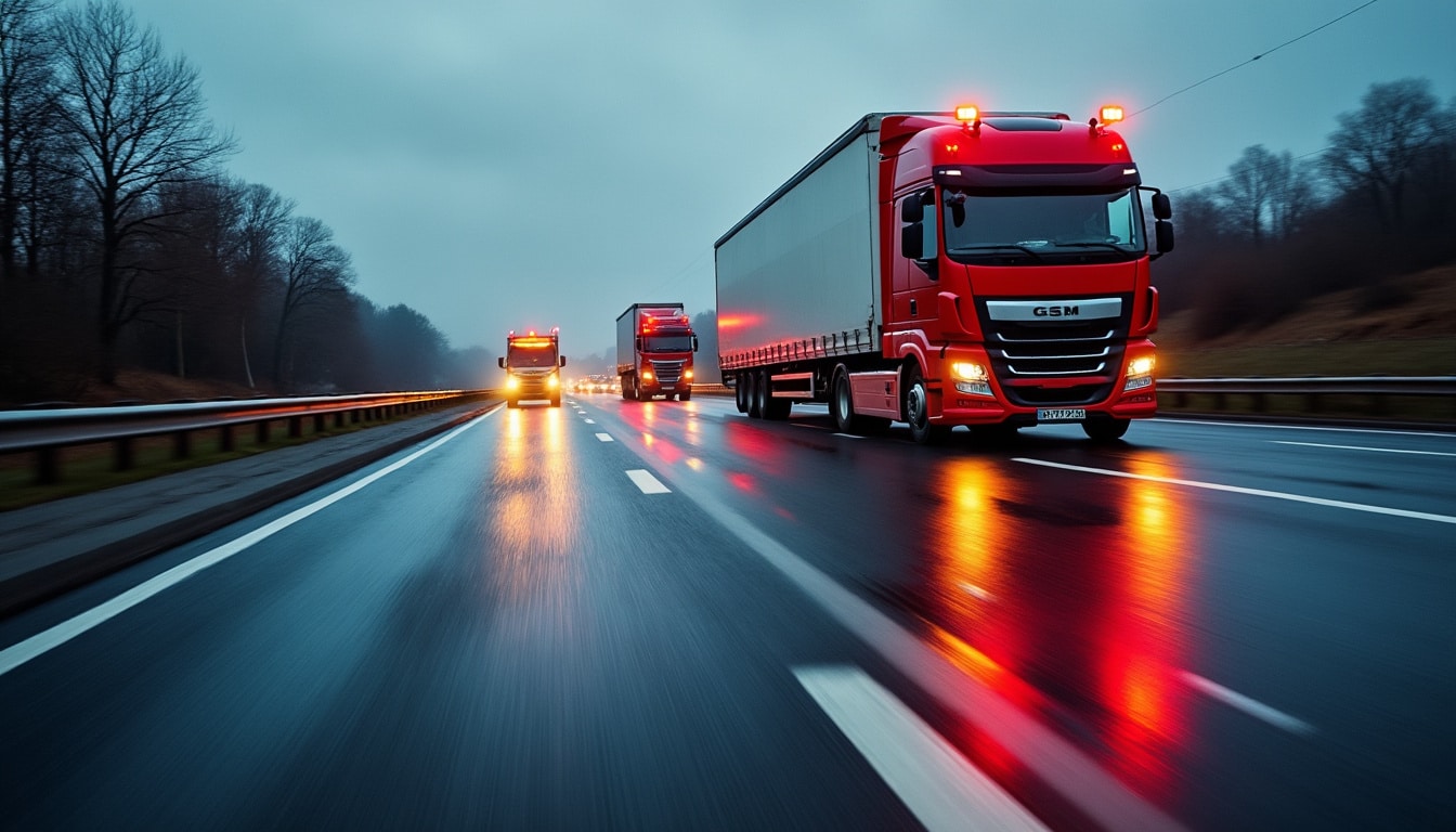 Accident de camion sur l’autoroute A13 : causes et prévention