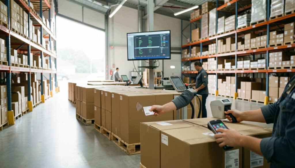 La RFID en logistique pour mieux gérer les stocks