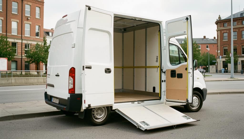 Dimensions d’une camionnette de 6 m³ et capacité utile
