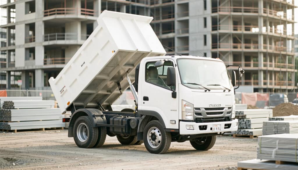 Camion-benne Isuzu : usages, charge et critères clés