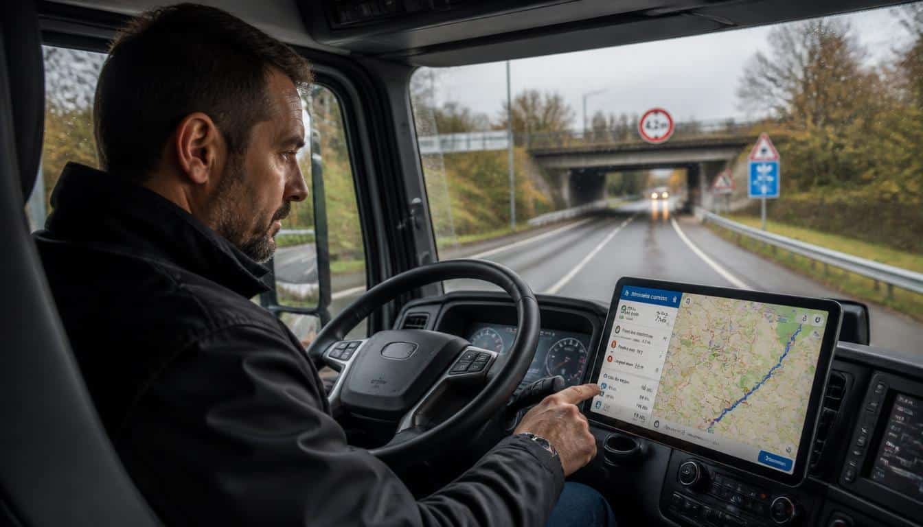 Calculer un itinéraire poids lourd en ligne efficacement