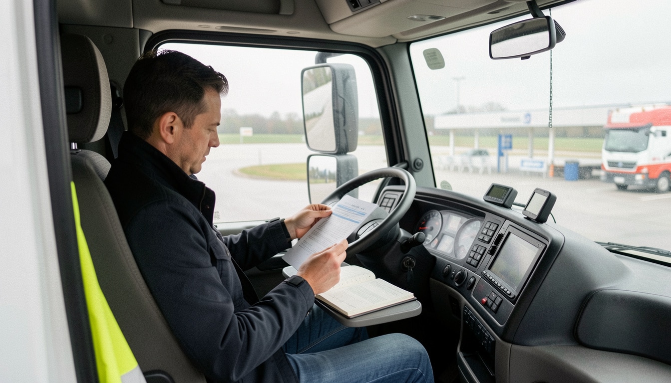 Salaire d’un chauffeur routier : comprendre la paie